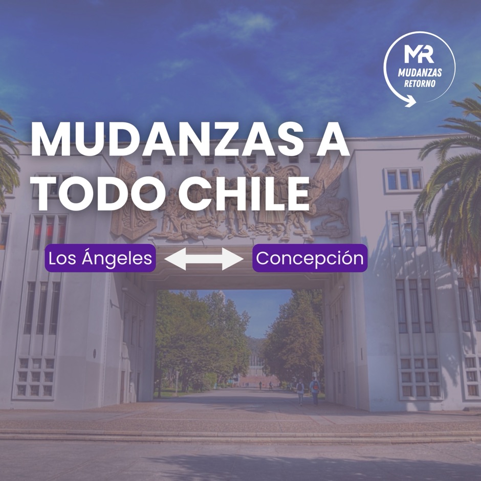 Ruta de mudanza Los Ángeles - Concepción